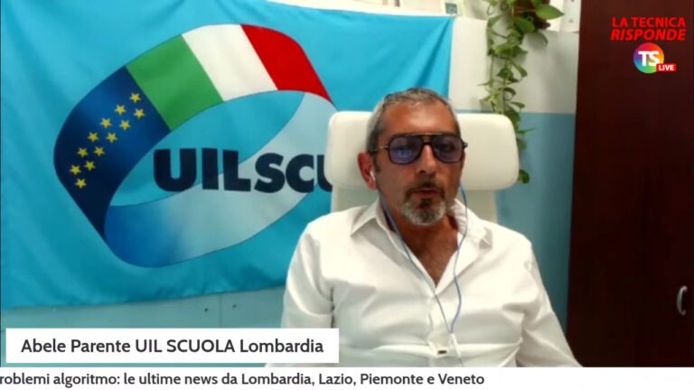 Intervista a Abele Parente Segretario UIL Scuola RUA Lombardia su Tecnica della Scuola