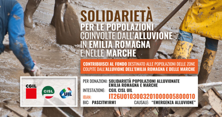Un aiuto all’Emilia Romagna