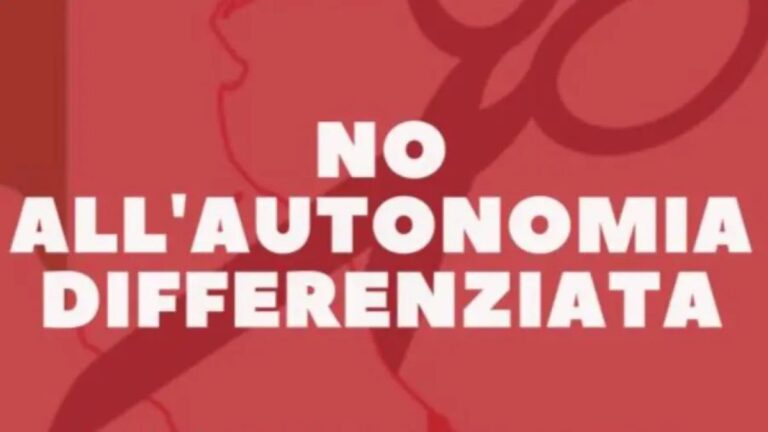 Autonomia differenziata: si firma on line la piattaforma per la firma