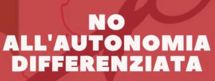 Autonomia differenziata: si firma on line la piattaforma per la firma