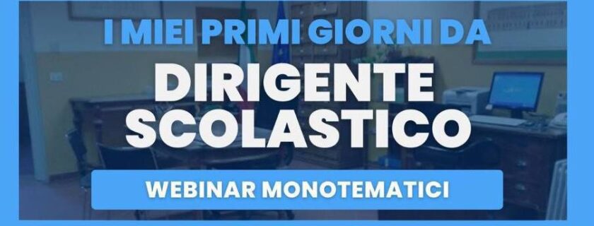 Dirigenti Scolastici: in arrivo i webinar di Uil Scuola