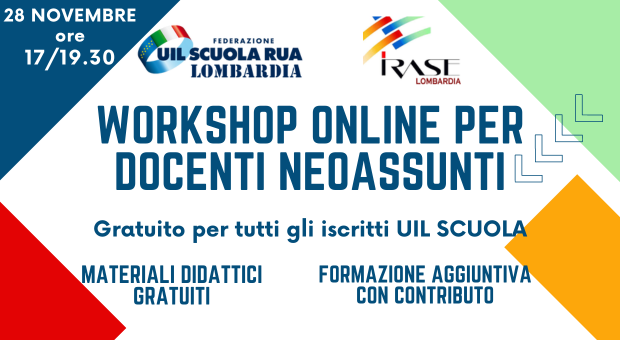 Irase e Uil Scuola insieme per il workshop per i docenti neo-assunti