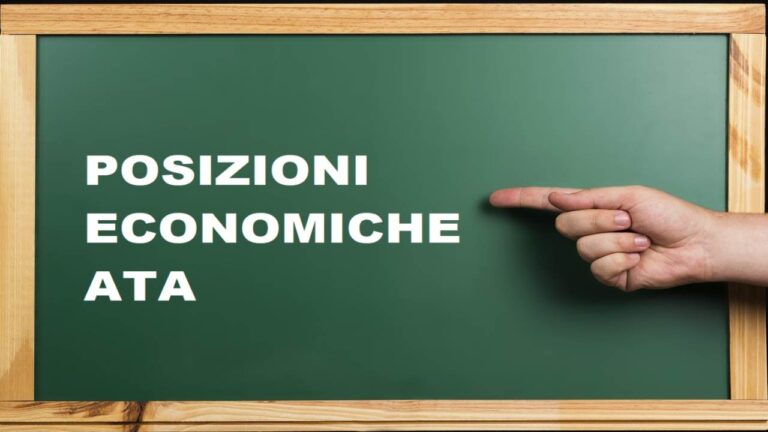 Posizioni Economiche Personale Ata: domande dal 14 novembre al 13 dicembre