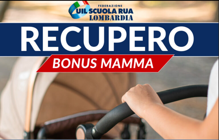 Recupera il Bonus Mamma con la Uil